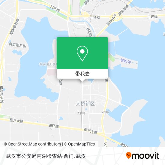 武汉市公安局南湖检查站-西门地图