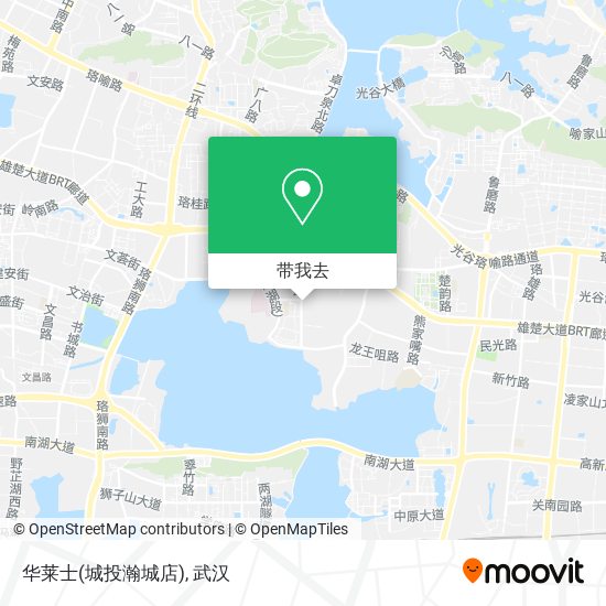 华莱士(城投瀚城店)地图