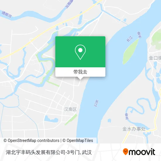 湖北宇丰码头发展有限公司-3号门地图