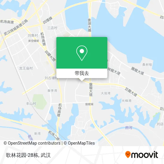 歌林花园-28栋地图