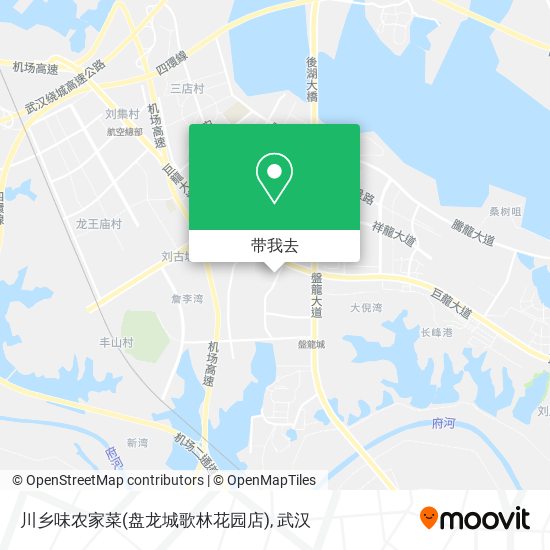 川乡味农家菜(盘龙城歌林花园店)地图