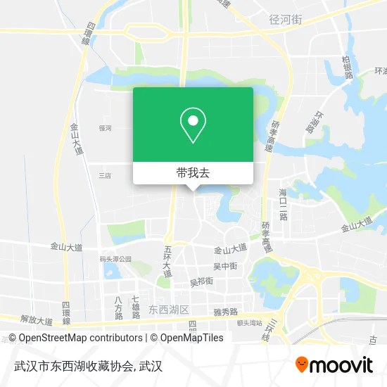武汉市东西湖收藏协会地图