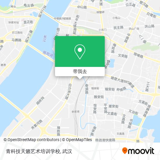 青科技天籁艺术培训学校地图