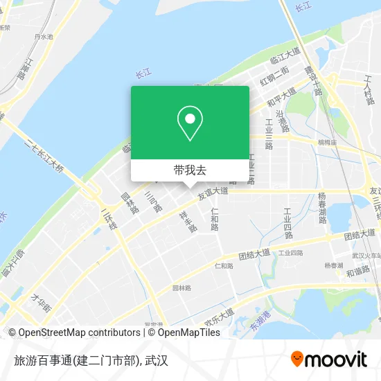旅游百事通(建二门市部)地图
