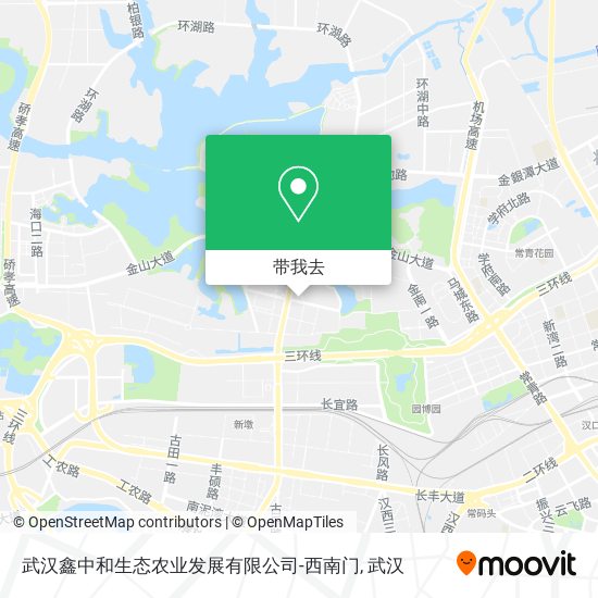 武汉鑫中和生态农业发展有限公司-西南门地图