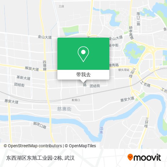 东西湖区东旭工业园-2栋地图