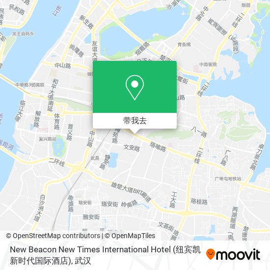 New Beacon New Times International Hotel (纽宾凯新时代国际酒店)地图