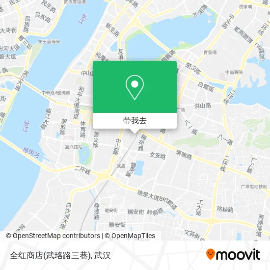 全红商店(武珞路三巷)地图