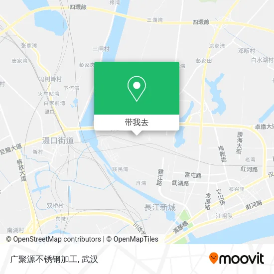 广聚源不锈钢加工地图