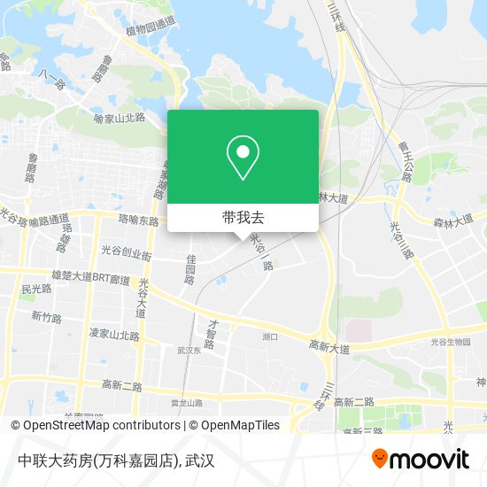中联大药房(万科嘉园店)地图