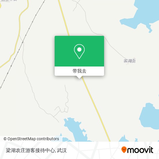 梁湖农庄游客接待中心地图