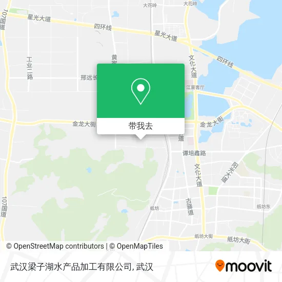 武汉梁子湖水产品加工有限公司地图