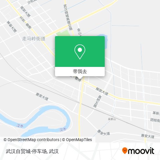 武汉自贸城-停车场地图