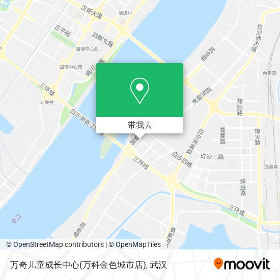 万奇儿童成长中心(万科金色城市店)地图