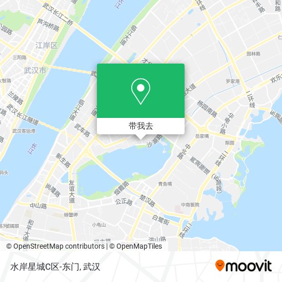 水岸星城C区-东门地图