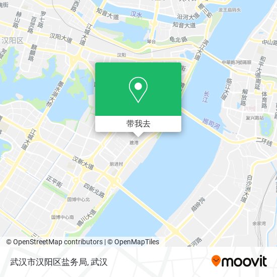 武汉市汉阳区盐务局地图