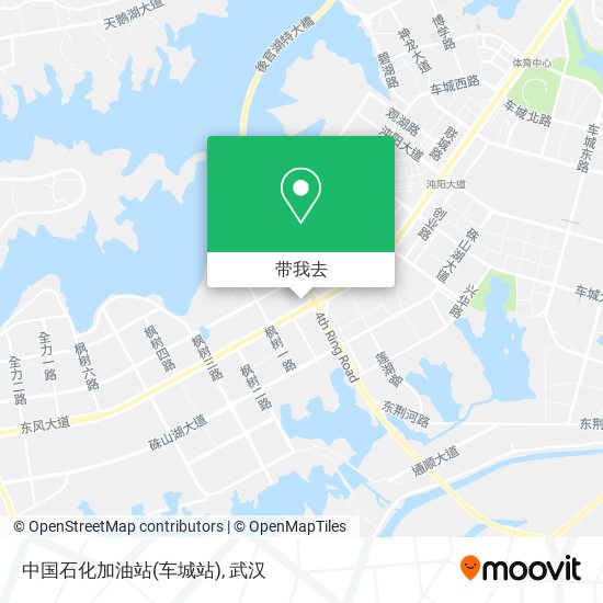 中国石化加油站(车城站)地图