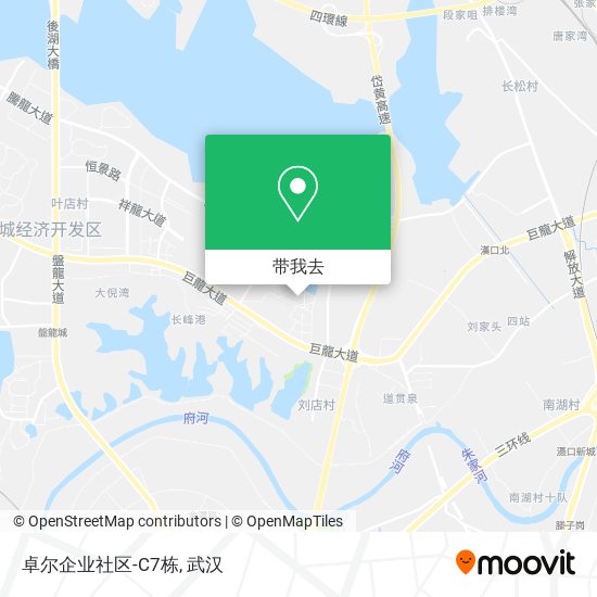 卓尔企业社区-C7栋地图