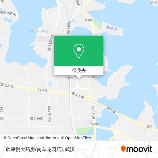 欣康悦大药房(南车花园店)地图