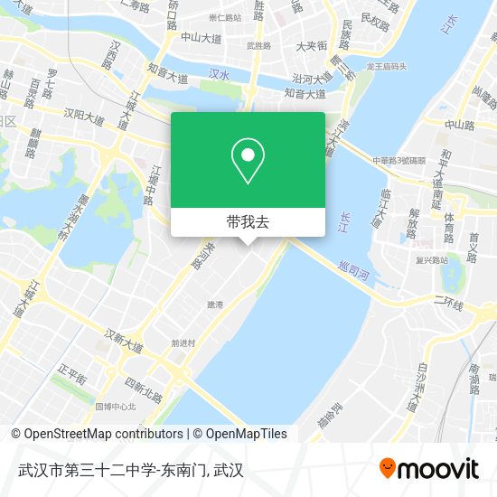 武汉市第三十二中学-东南门地图