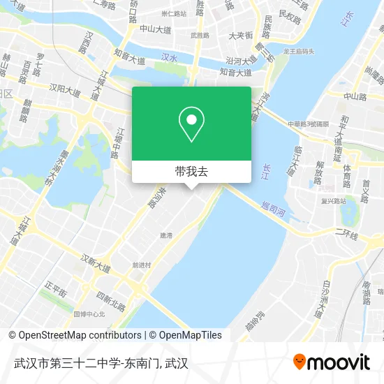 武汉市第三十二中学-东南门地图