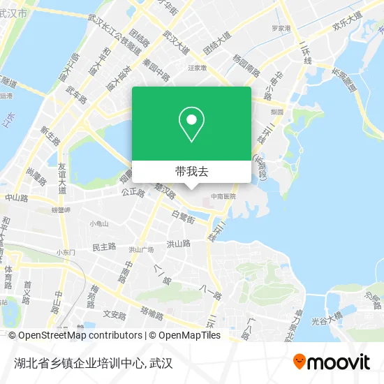 湖北省乡镇企业培训中心地图