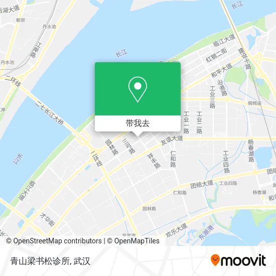 青山梁书松诊所地图