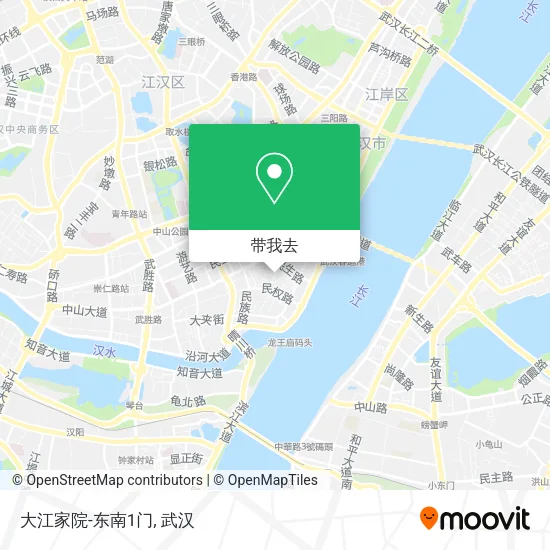 大江家院-东南1门地图