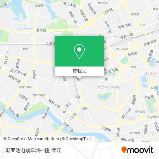 新亚达电动车城-1幢地图