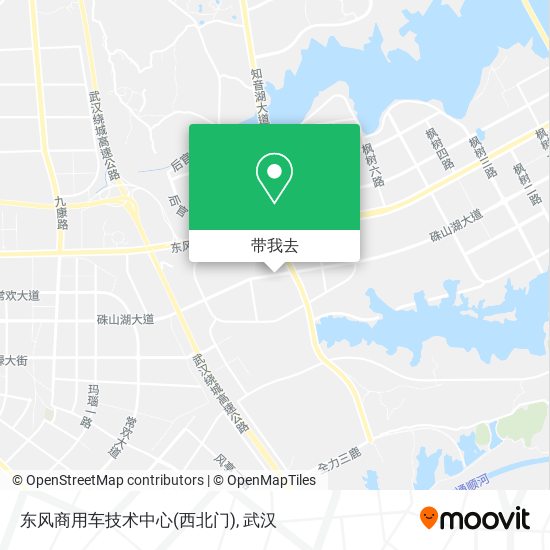 东风商用车技术中心(西北门)地图