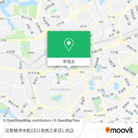 汉斯顿净水机(汉口居然之家店)地图
