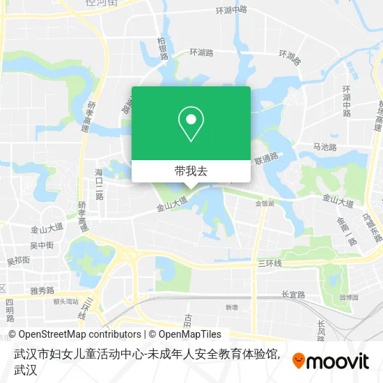 武汉市妇女儿童活动中心-未成年人安全教育体验馆地图