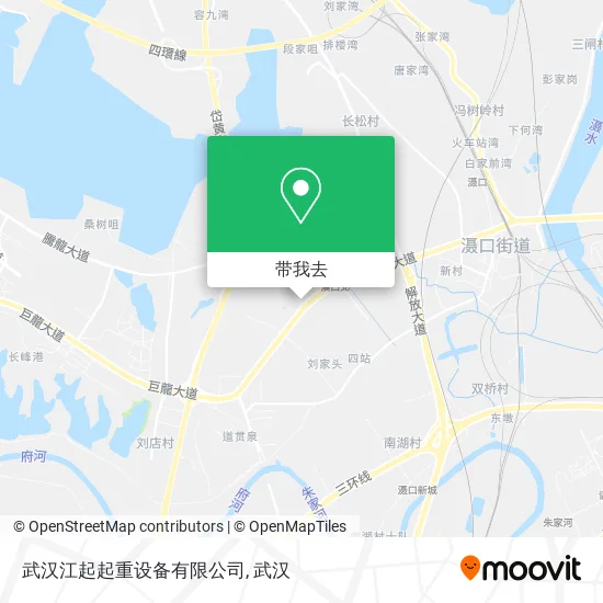 武汉江起起重设备有限公司地图
