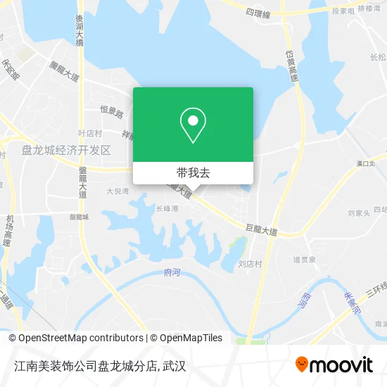 江南美装饰公司盘龙城分店地图