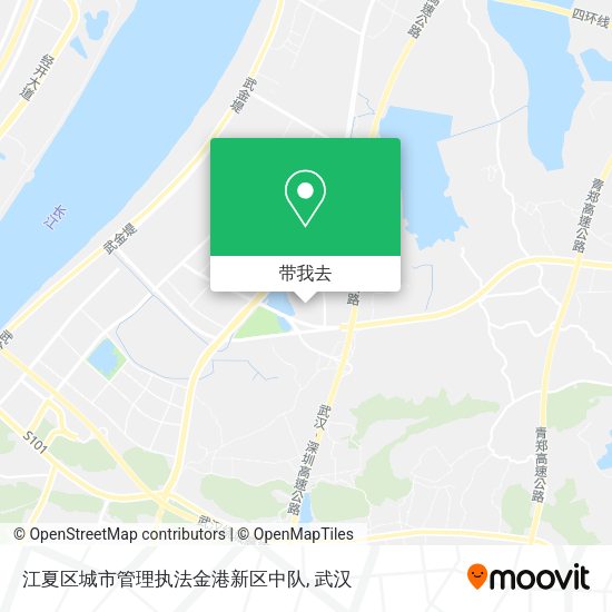 江夏区城市管理执法金港新区中队地图