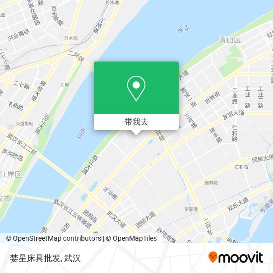 婪星床具批发地图