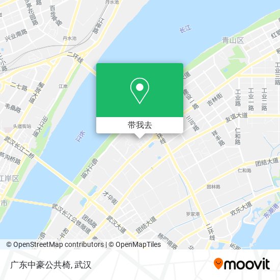 广东中豪公共椅地图