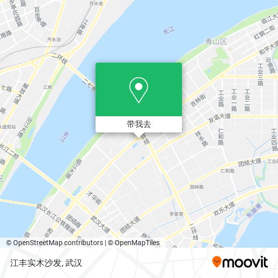江丰实木沙发地图