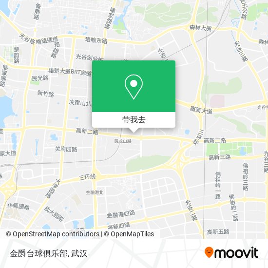 金爵台球俱乐部地图