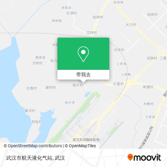 武汉市航天液化气站地图