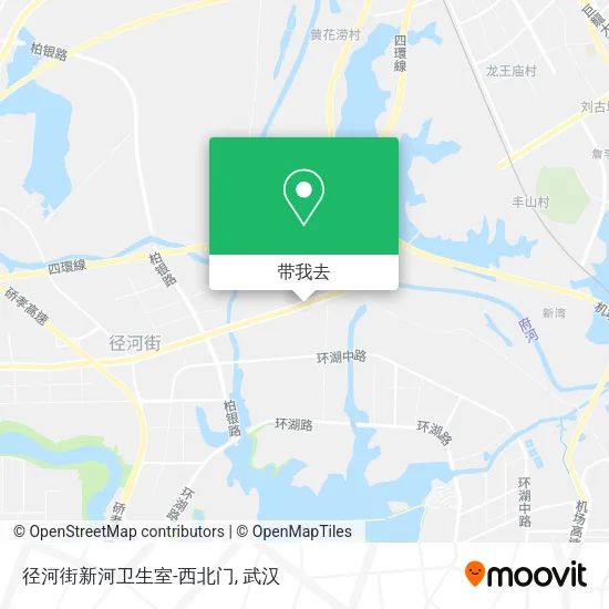 径河街新河卫生室-西北门地图