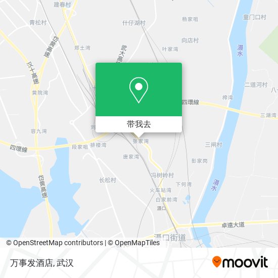 万事发酒店地图