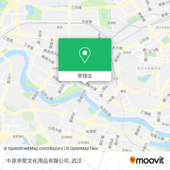 中原华星文化用品有限公司地图