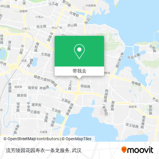 流芳陵园花园寿衣一条龙服务地图