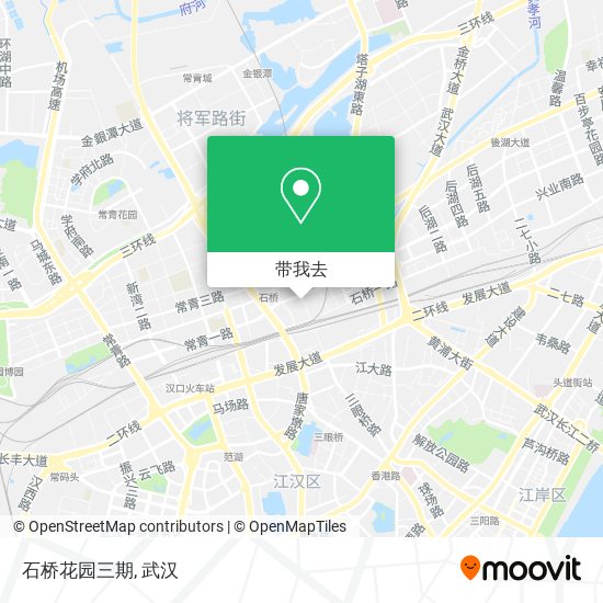 石桥花园三期地图