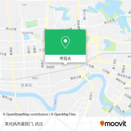 英伦风尚庭院门地图