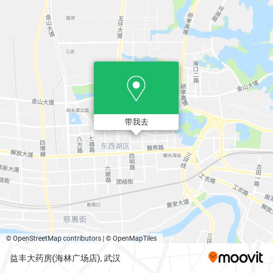 益丰大药房(海林广场店)地图