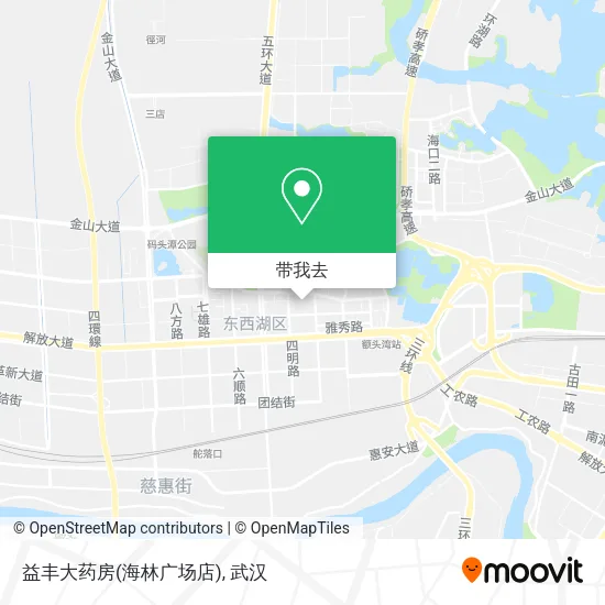 益丰大药房(海林广场店)地图