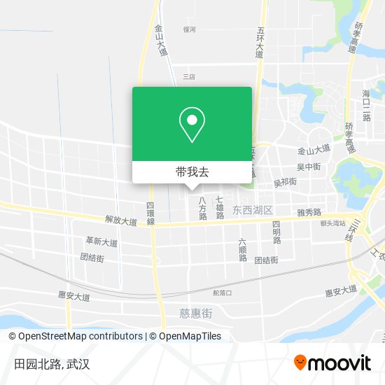 田园北路地图