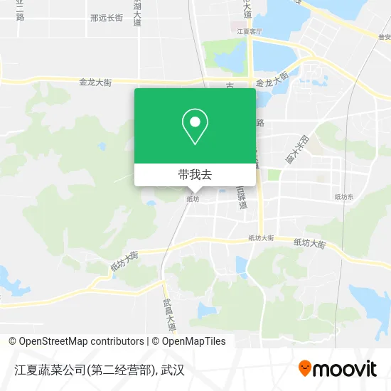 江夏蔬菜公司(第二经营部)地图